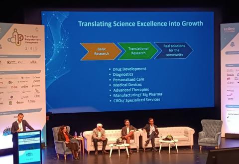Hellenic Biocluster (HBio) once again showcasing Life Science Innovation in Greece as part of the 14th ΕΕΦΑΜ congress. Alexandros Triglimas, member of the board, discussed how the ecosystem can support startup acceleration. 